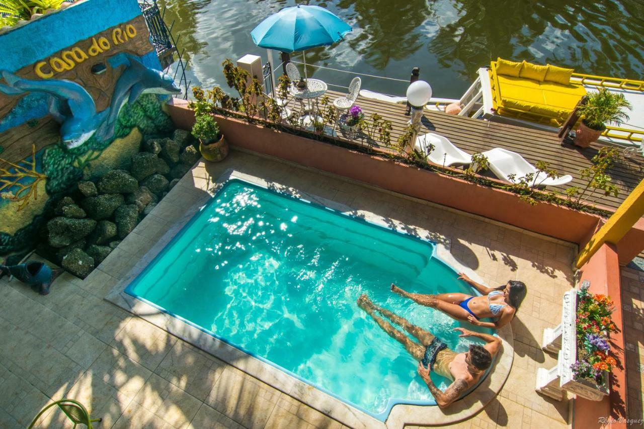 Pousada Casa Do Rio Hostel - 8 Min Do Centro Historico - Passeio De Barco Com Saida Da Pousada -Pago A Parte- Perto Das Praias E Beira Rio Araquari Dış mekan fotoğraf